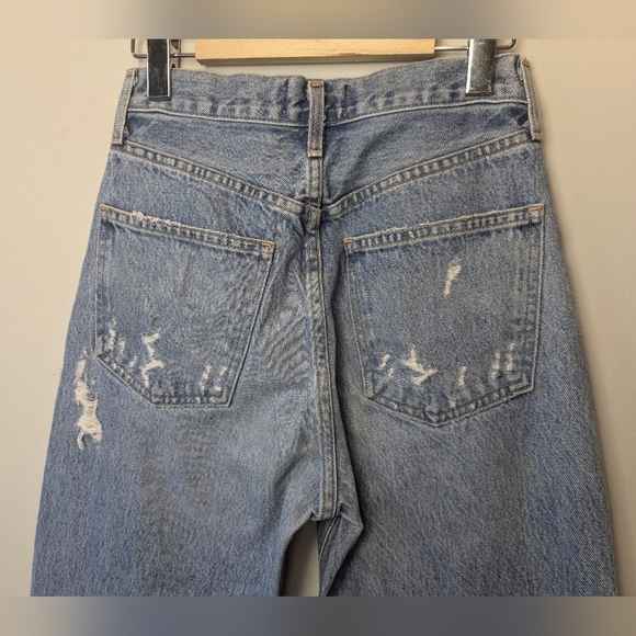 AGOLDE - 90's Mid Rise Loose Fit in Fall Out Jeans Size 23 100% Cotton - Picture 8 of 16